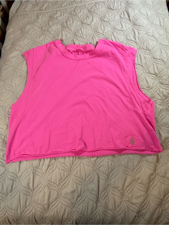 FP Movement by Free People Tops - FP Movement Hot Pink Cropped Muscle Tank Large